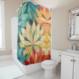Fall Foliage Autumn leaves Shower Curtain