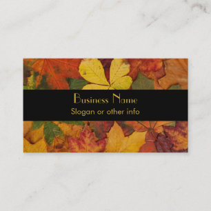 Fall Foliage Business Card