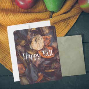 Fall foliage card