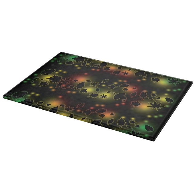 Fall Foliage Glow Cutting Board (Corner)