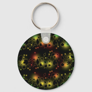 Fall Foliage Glow Key Ring