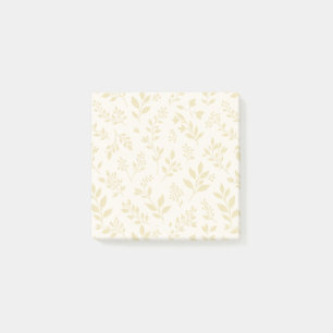 Fall Foliage Golden Wheat - Neutral Post-it Notes
