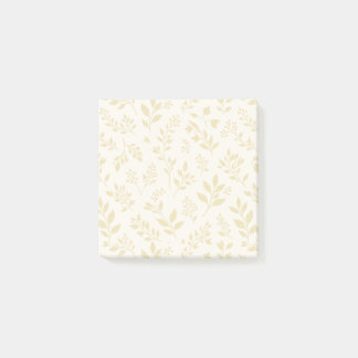 Fall Foliage Golden Wheat - Neutral Post-it Notes