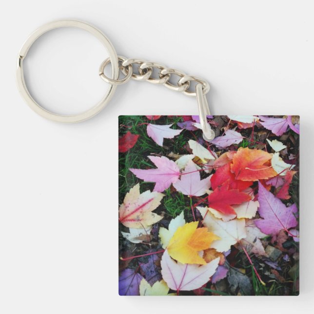 Fall Foliage Key Ring (Front)