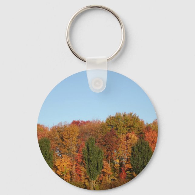 Fall Foliage Key Ring (Front)
