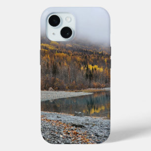 Fall Foliage Nature Scene with Warm Tones iPhone 15 Case