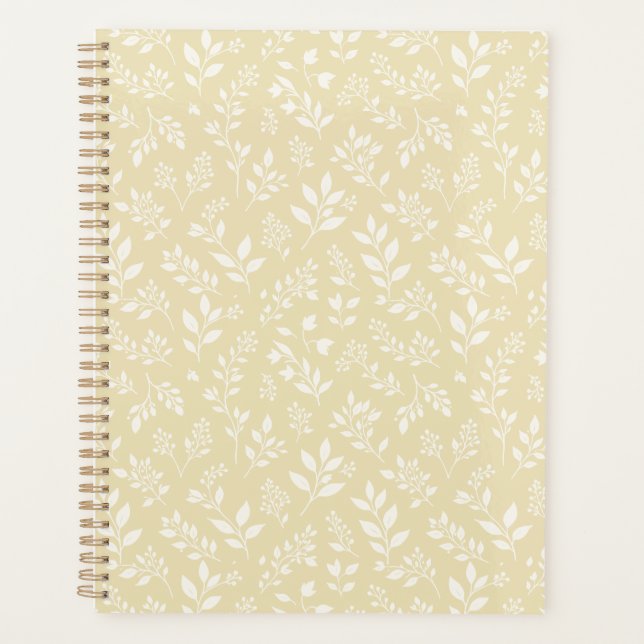 Fall Foliage Neutral - Golden Wheat Planner (Front)