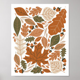 Fall Foliage Poster