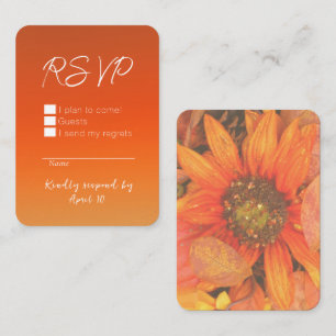 Fall Foliage Response Card