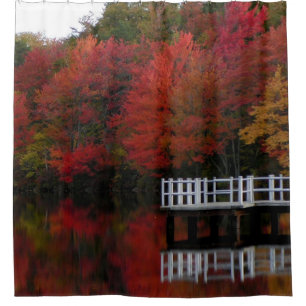 Fall Foliage Shower Curtain