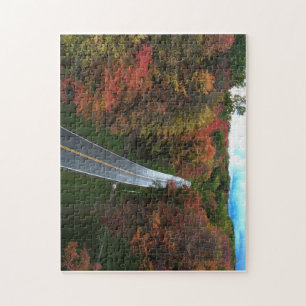 Fall Foliage Touring Jigsaw Puzzle