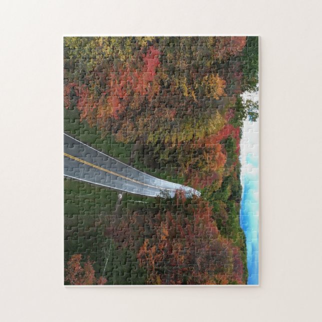 Fall Foliage Touring  Jigsaw Puzzle (Vertical)