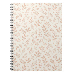 Fall Foliage Warm Apricot - Neutral Notebook