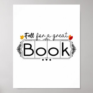 Fall For A Great Book Funny Science Reading Teache Poster