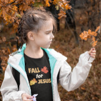 Fall for Jesus - Customisable Autumn Leaves