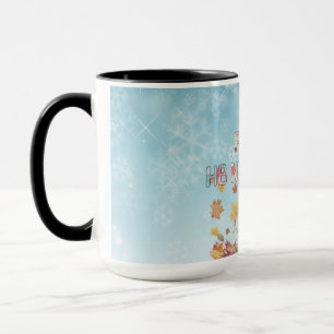 Fall For Jesus He Never Leaves Design Mug