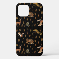 Fall Forest Animals Autumn Leaves