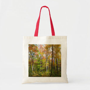 Fall Forest I Autumn Landscape Photography Tote Bag