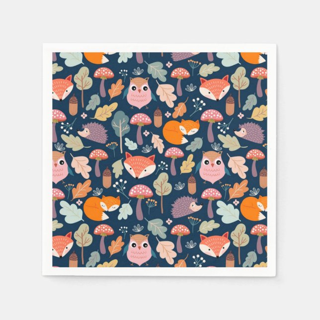 Fall/Forest Napkin (Front)