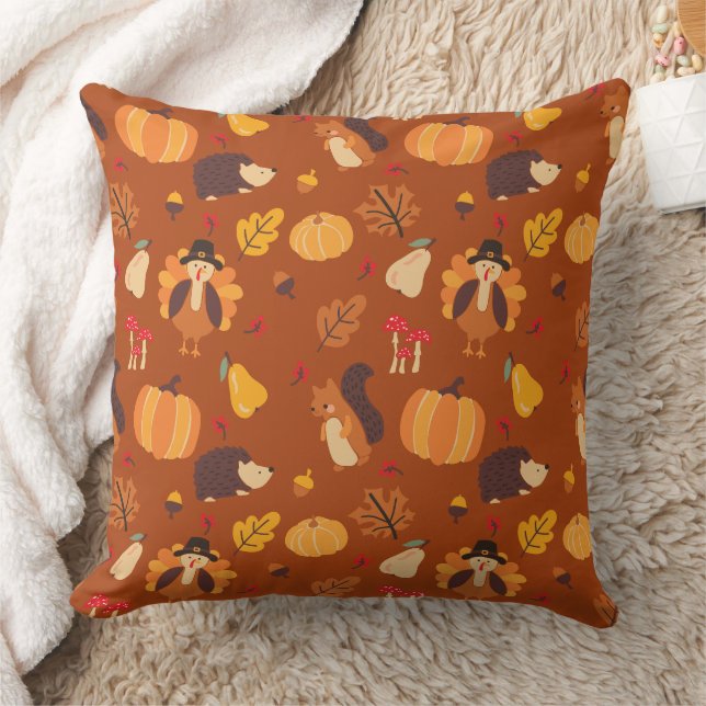 Fall Friends Cushion (Blanket)