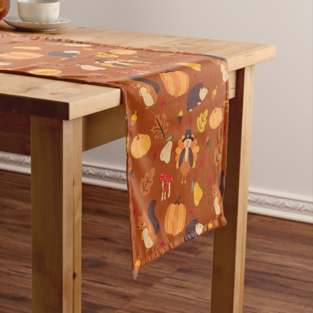 Fall Friends Short Table Runner (In Situ)