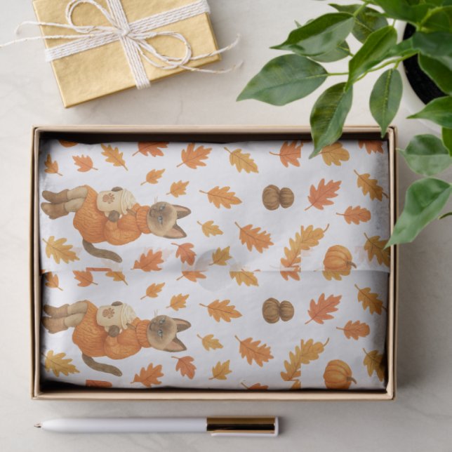 Fall friendsgiving  tissue paper (Gift)