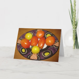 Fall Fruits- Folded Greeting Card