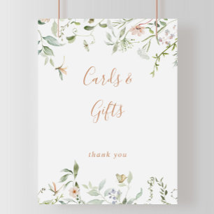 Fall Garden Wildflower Cards and Gifts Sign