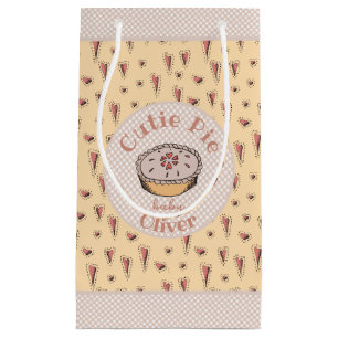 Fall Gender Neutral Cutie Pie Baby Small Gift Bag