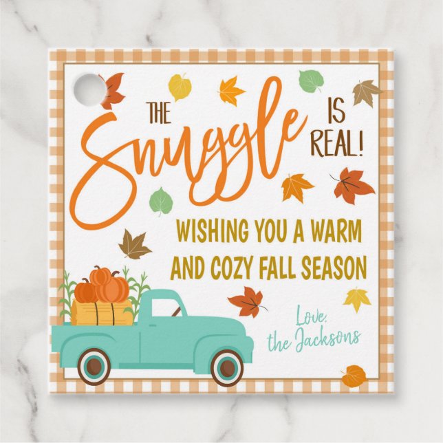 Fall Gift Tags (Front)