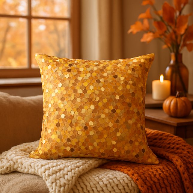 Fall Glitter Throw Pillows - Sparkle Your Space! (Creator Uploaded)