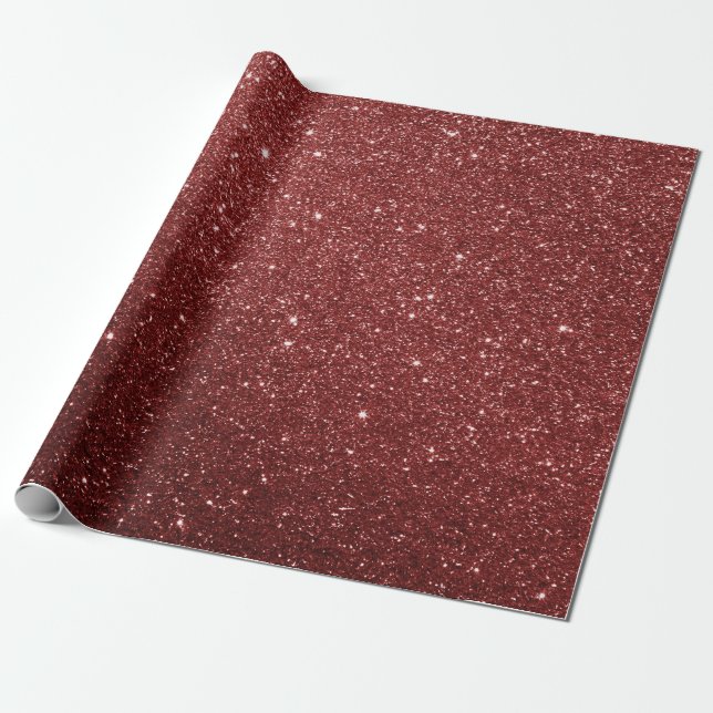 Fall Glitter  Wrapping Paper (Unrolled)
