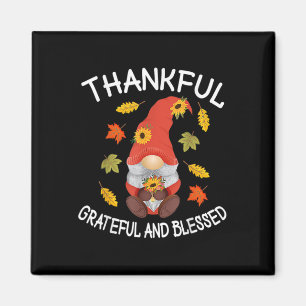 Fall Gnome Autumn Thanksgiving Men Women  Magnet