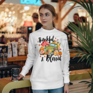 Fall Gnomes Shirt   Thankful & Blessed Sweatshirt 