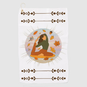 Fall Golf Towel