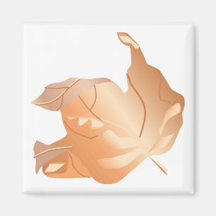 Fall Gradident Maple Leaf Magnet