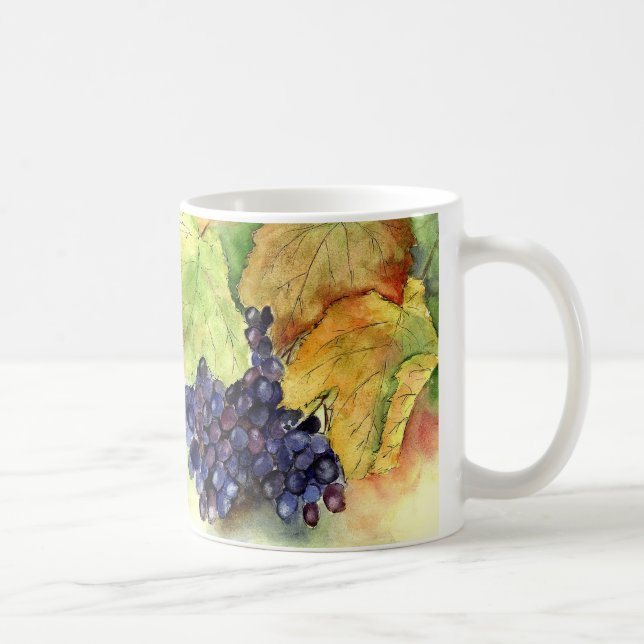 Fall Grapes Mug (Right)