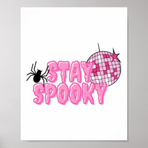 Fall Graphic Tees - Spooky Disco Party  Poster