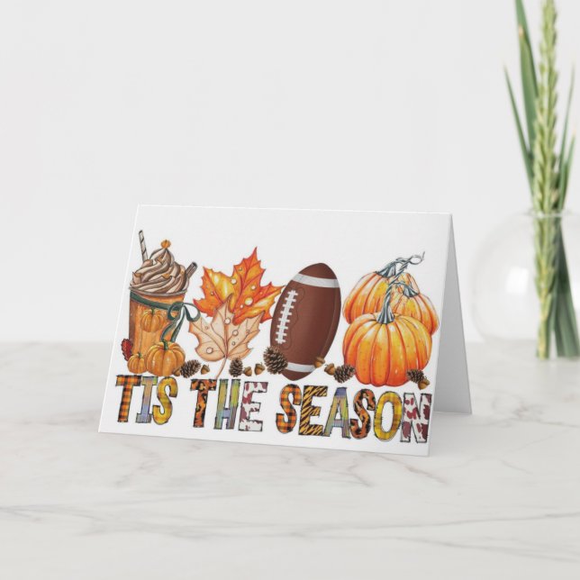 Fall Greeting Card  (Front)
