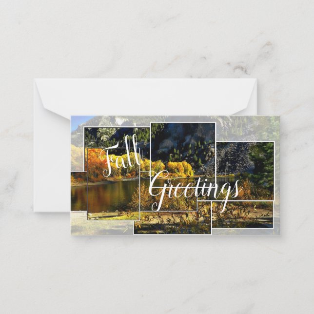 Fall greetings card (Front)