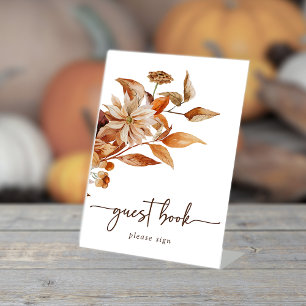 Fall Guest Book Sign