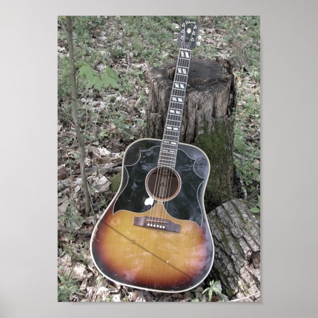 Fall Guitar Poster (Front)