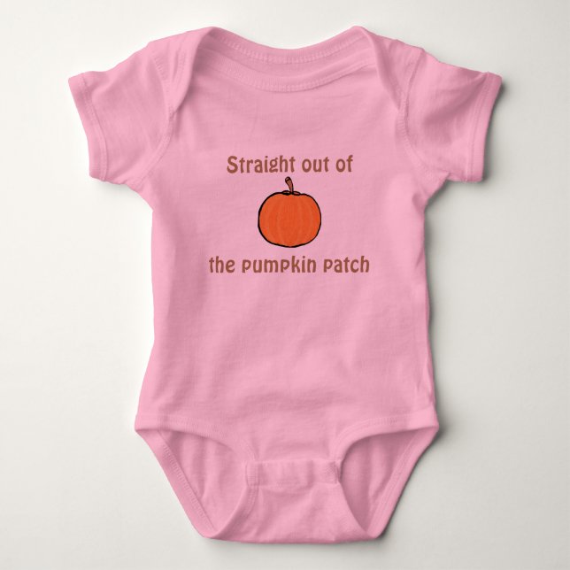 Fall/Halloween Baby Bodysuit (Front)