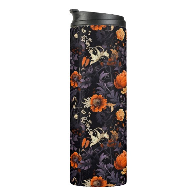 Fall Halloween Botanical Kitchen Thermal Tumbler  (Rotated Right)