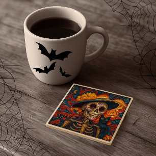 Fall Halloween Coasters Home Decor  Wrapping Paper Sheet