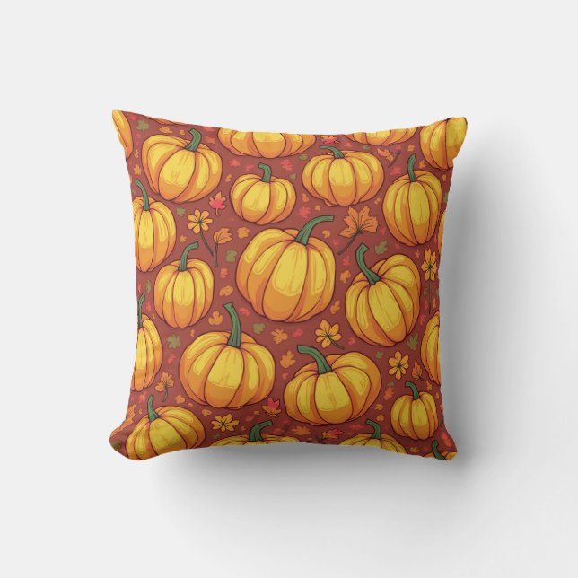 Fall Halloween Cushion (Front)