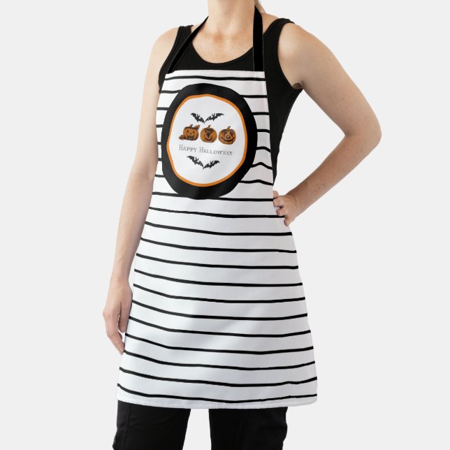 Fall/Halloween/pumpkin  Apron (Insitu)