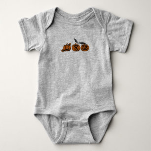 Fall/Halloween/pumpkin Baby Bodysuit