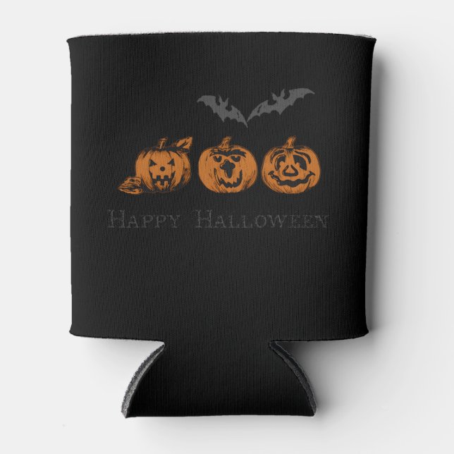 Fall/Halloween/pumpkin  Can Cooler (Front)