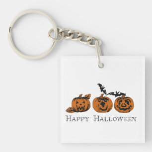 Fall/Halloween/pumpkin Key Ring